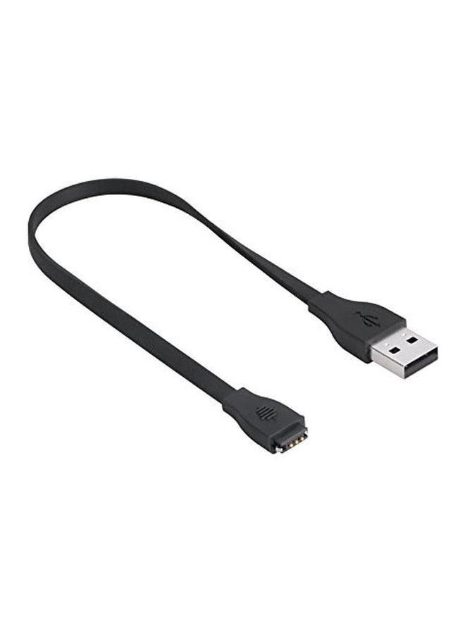 كابل شحن USB لسوار اللياقة البدنية فيتبيت فورس 100Ø³Ù†ØªÙŠÙ…ØªØ± أسود