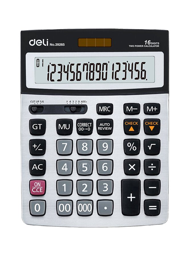 Calculator 16-Digit 1 Check Metal Black - v1574228593/N32031055A_1