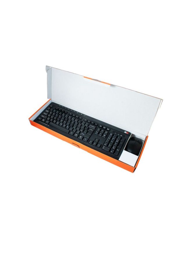 2B - Wireless Keyboard With Mouse Set Black - Image 1