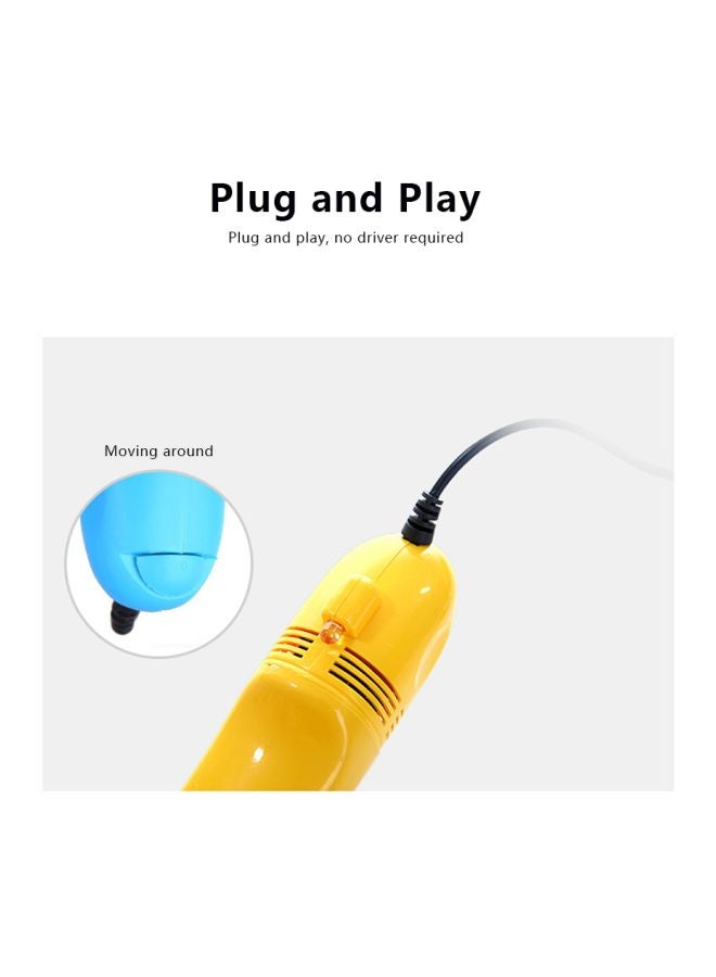 مكنسة كهربائية محمولة مع لوحة مفاتيح USB - Image 3