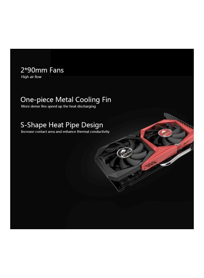 كلورفول بطاقة الرسومات الممتازة جي فورس Gtx 1660 سعة 6 جيجابايت أسود  - Image 4
