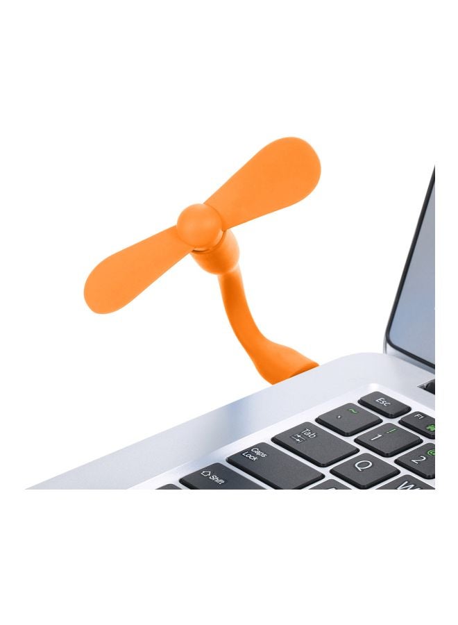 مروحة Mini USB برتقالي - Image 2