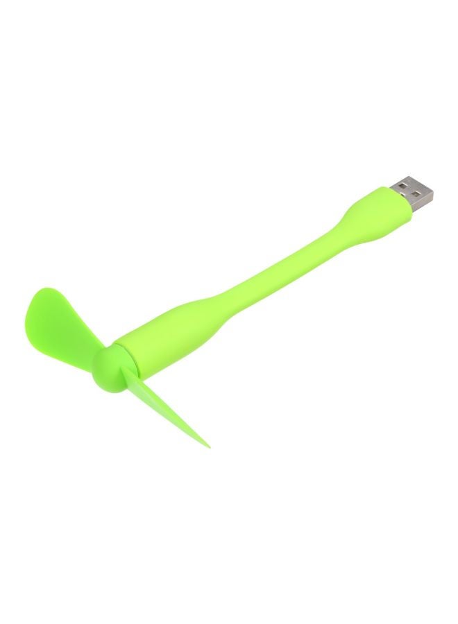 Mini USB Fan Green  - Image 2