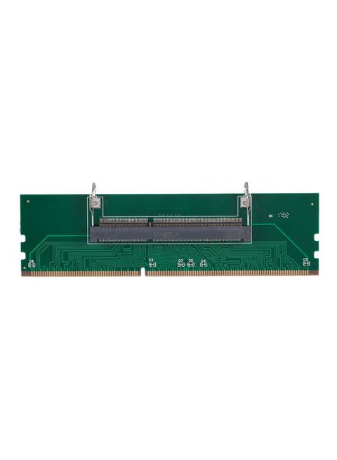 بطاقة محول موصل لذاكرة رام DDR3 أخضر