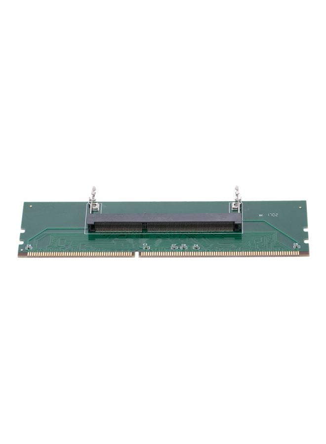 بطاقة محول موصل لذاكرة رام DDR3 أخضر