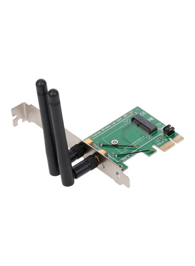ماركة غير محددة بطاقة شبكة M.2 NGFF إلى PCI-E أخضر  - Image 2
