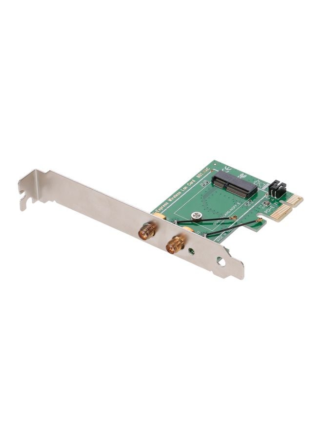 ماركة غير محددة بطاقة شبكة M.2 NGFF إلى PCI-E أخضر  - Image 3