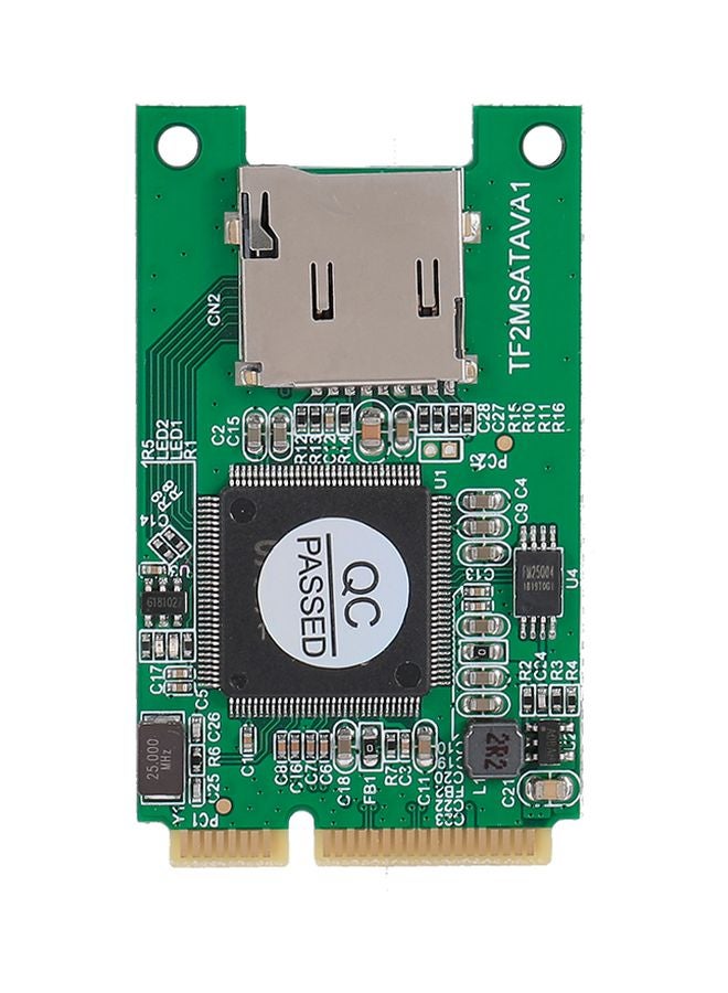 ماركة غير محددة بطاقة محول mSATA إلى ‎TF MicroSD‎ أخضر  - Image 1
