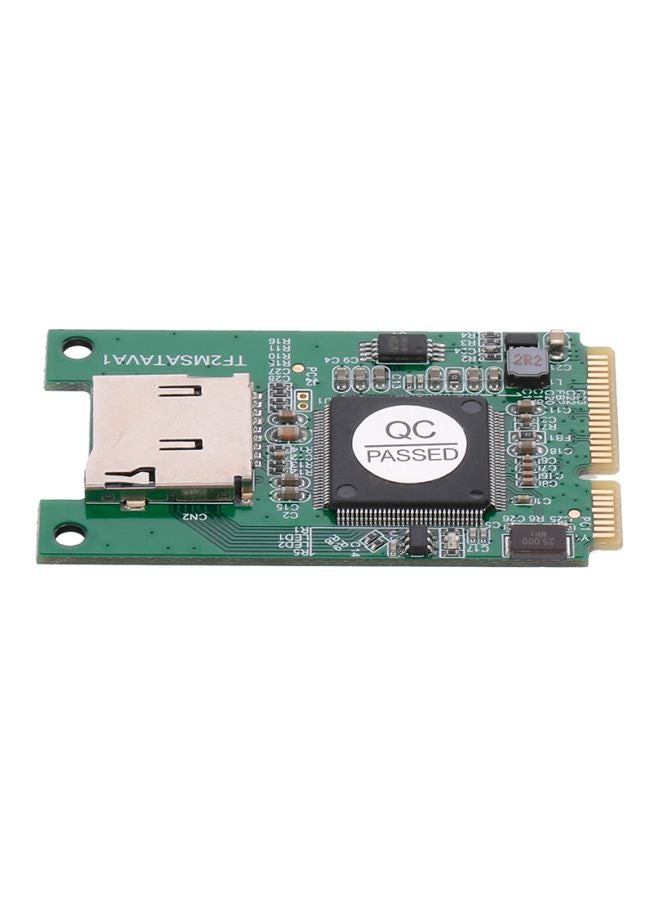 ماركة غير محددة بطاقة محول mSATA إلى ‎TF MicroSD‎ أخضر  - Image 3