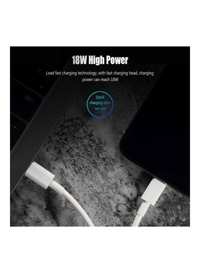 USB Type-C To USB Data Cable White - Image 3