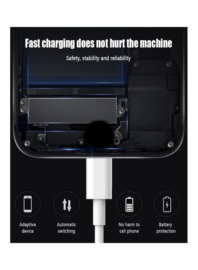 USB Type-C To USB Data Cable White - Image 5