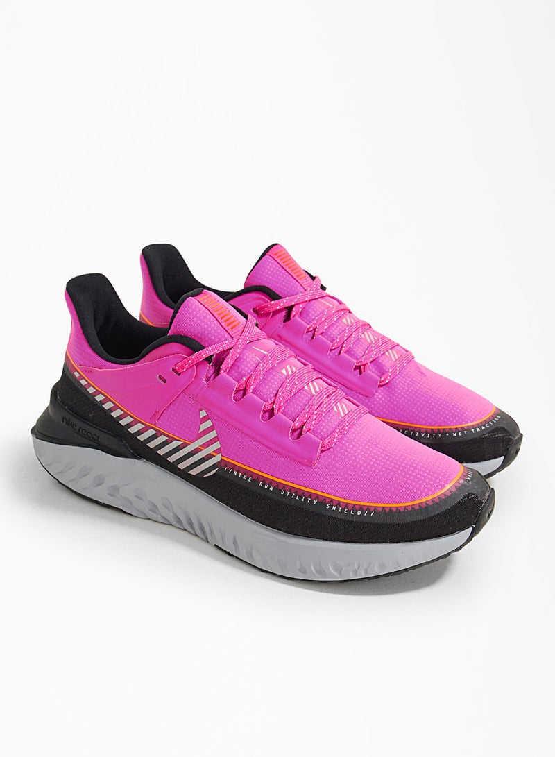 Nike - Legend React 2 Shield Running Shoes Pink - Image 1