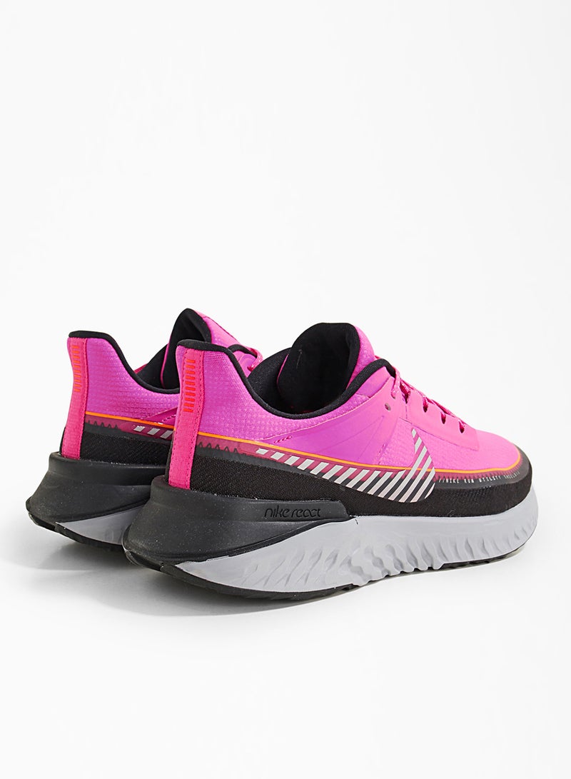 Nike - Legend React 2 Shield Running Shoes Pink - Image 1