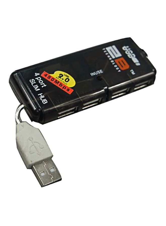 موزع بأربعة منافذ USB أسود - v1574234407/N32057031A_1