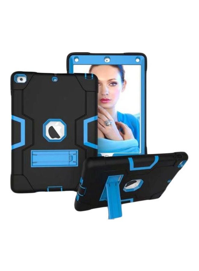 AMERTEER - Protective Case Cover For Apple iPad 7th Generation 10.2-Inch Black/Blue - Image 1