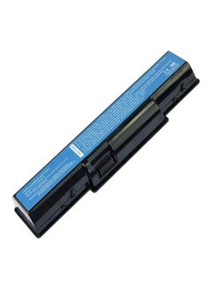 5200.0 mAh Battery For Acer As07a31/As07a32/As07a41/As07a72/As07a42/As07a51/As07a52/As07a71/As07a75/As07bx2/Btp-as4 Black/Blue