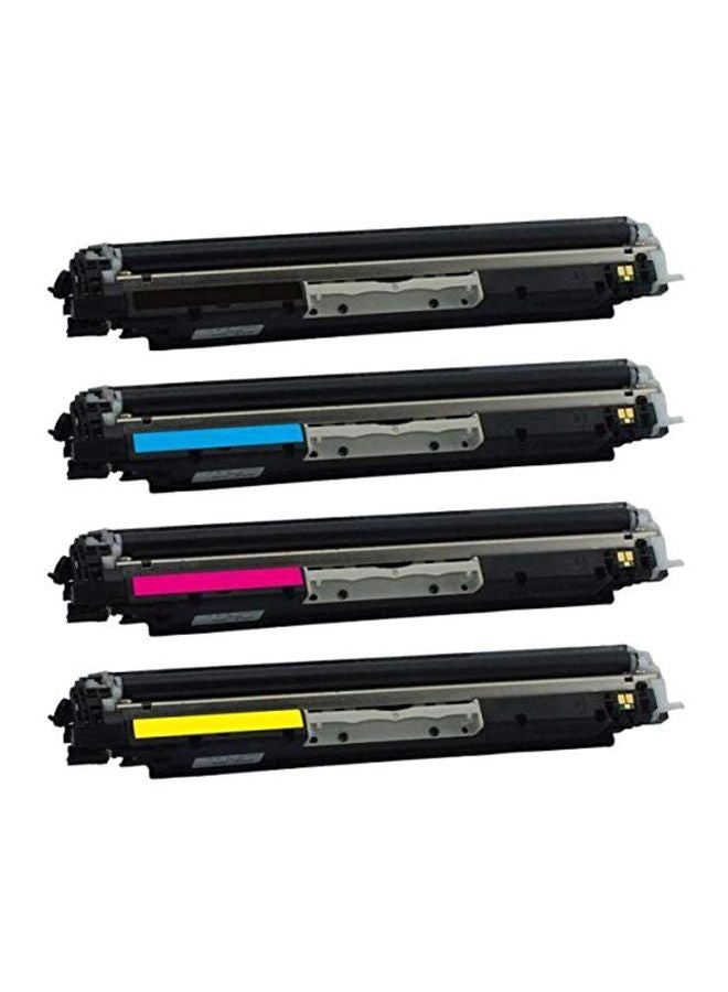 دي دبليو خرطوشة حبر بديلة للطابعة الليزرية من 4 قطع متعدد الألوان