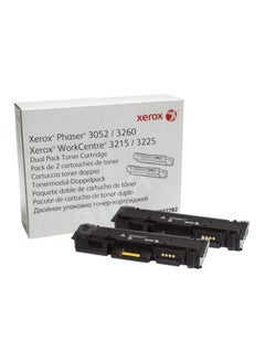 xerox 2-Piece Toner Cartridges For Phaser 3052/3260 And WorkCentre 3215/3225 Black 