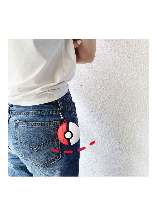 AMERTEER - Protective Case Cover For Apple AirPods Pro Red/White/Black - Image 1