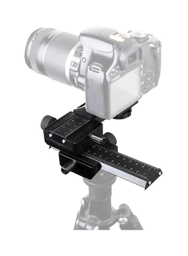 صن شاين قضيب منزلق رباعي الاتجاهات أسود - Image 1