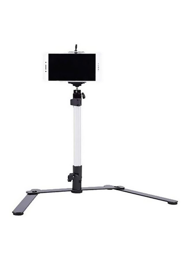 Sunshine Foldable Tripod Stand Black/Silver - Image 2