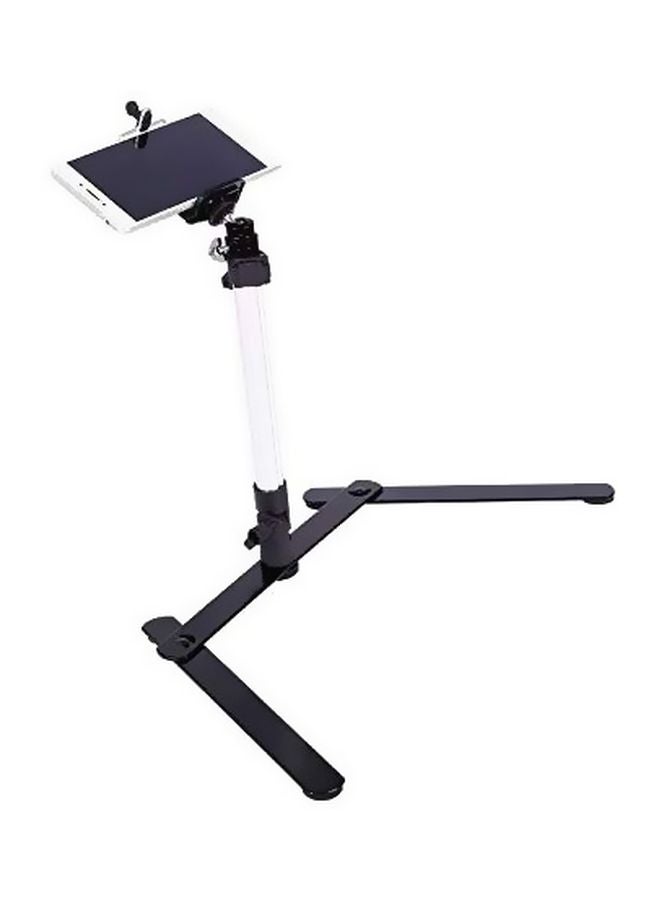 Sunshine Foldable Tripod Stand Black/Silver - Image 3