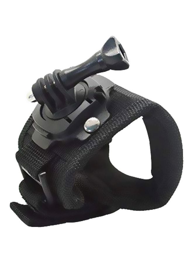 صن شاين قفاز لليد قابل للدوران 360 درجة لكاميرا جو برو هيرو 2/‏3 أسود - Image 1