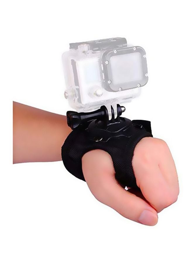 Sunshine Leather Hand Wrist Grip Strap Black - Image 3
