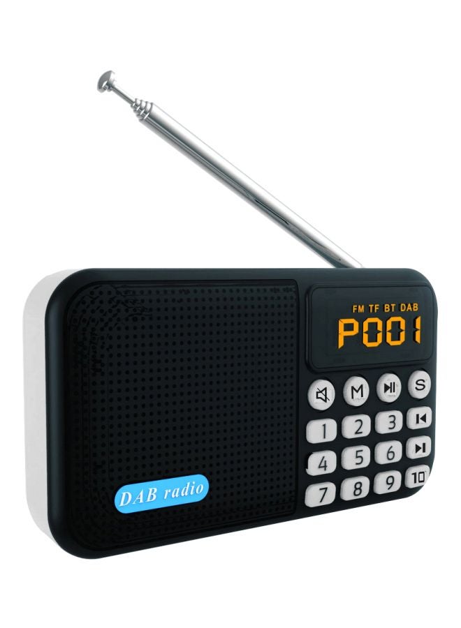 Generic Bluetooth FM Radio With MP3 Player 1V665 Black/Silver/Yellow  - Image 1