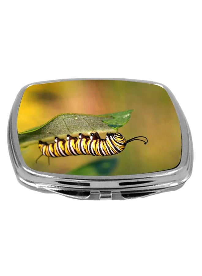 Rikki Knight Caterpillar Compact Mirror Multicolour - Image 1