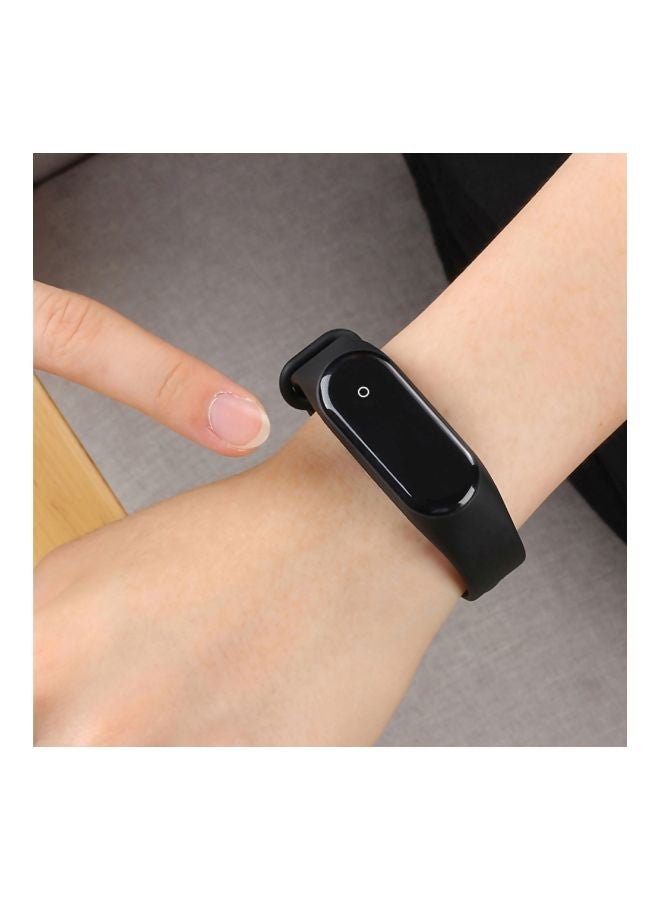 Generic 110.0 mAh M4 Fitness Tracker Black  - Image 4