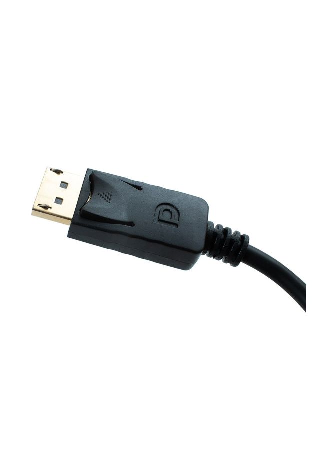 2B Display Port To HDMI Cable Black/Blue - Image 3
