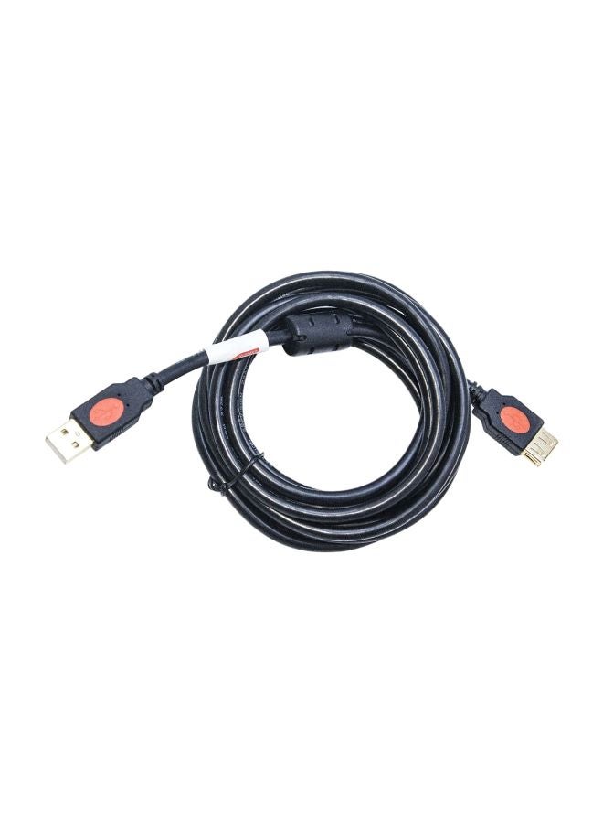 2بي كابل تمديد USB ذكر إلى أنثى أزرق/أصفر/فضي - Image 1