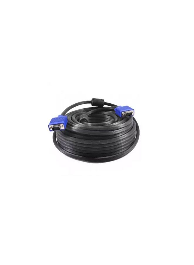E-Train VGA Male To Male Cable Black - Image 2