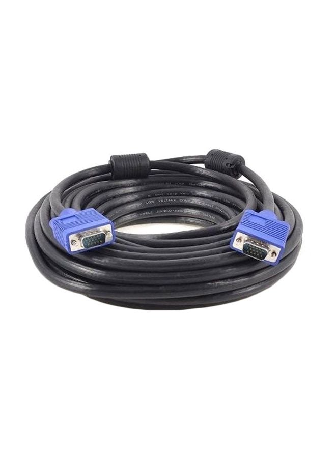 E-Train VGA Male To Male Cable Black - Image 1