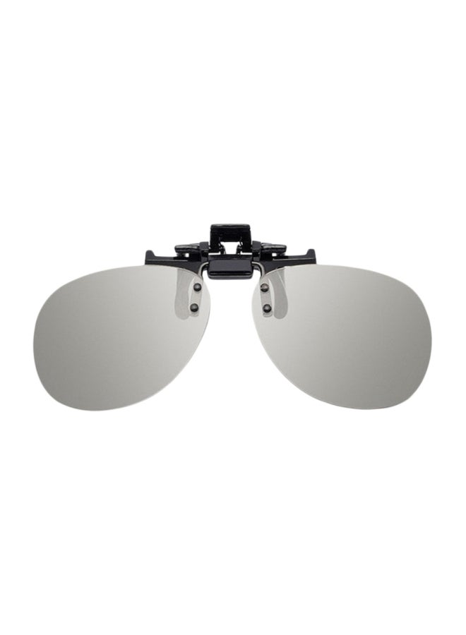 3D Clips Glasses Grey  - Image 1