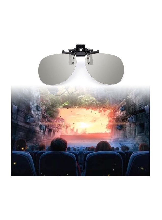 3D Clips Glasses Grey  - Image 4