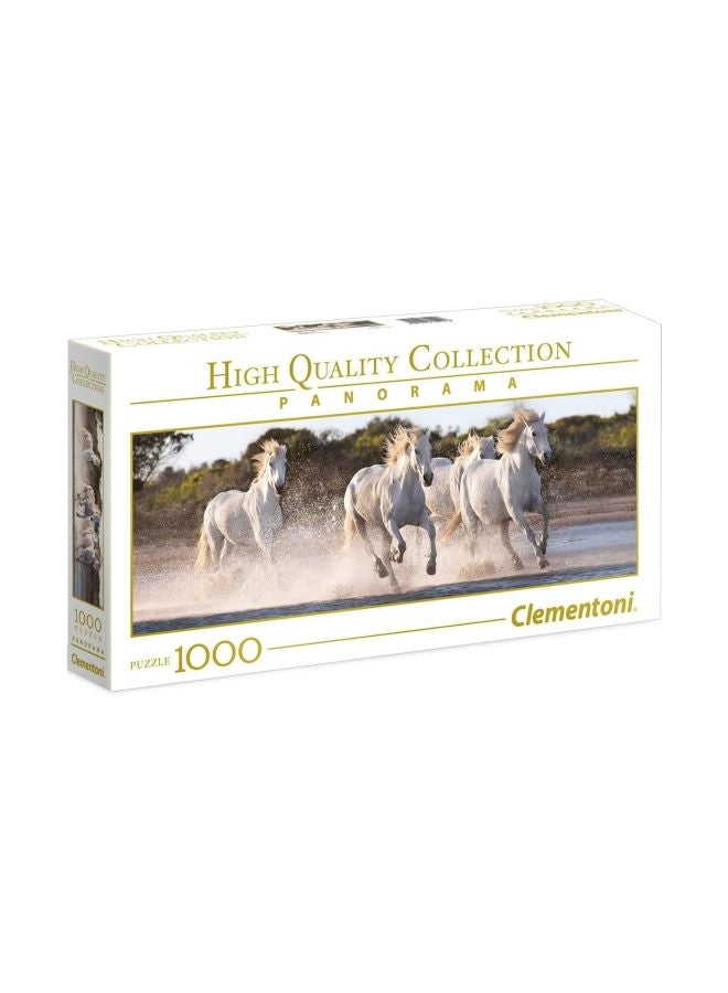 Panorama - 1000-Piece Running Horses Jigsaw Puzzles 39441 - Image 1