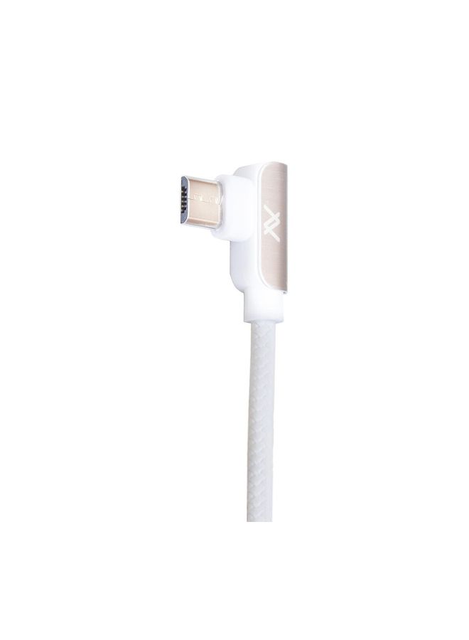 L'avvento Micro USB Data Sync And Charging Cable White - Image 4
