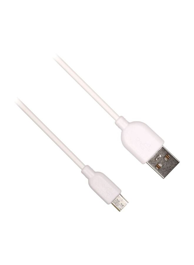 PZX Speed Charging And Data Transmitting Cable White - Image 1