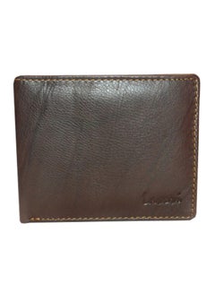 Leather Designer Wallet Brown