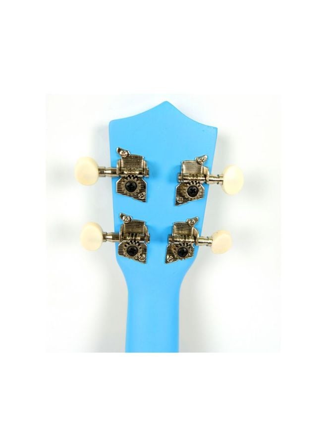 MIKE Ukulele With Bag And Strap 21 Inch Blue - Image 5