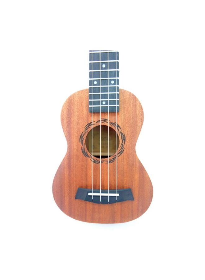 MIKE Ukulele Hawaii Guitar Musical Instrument With Bag And Strap 21 Inch Multicolour - Image 4