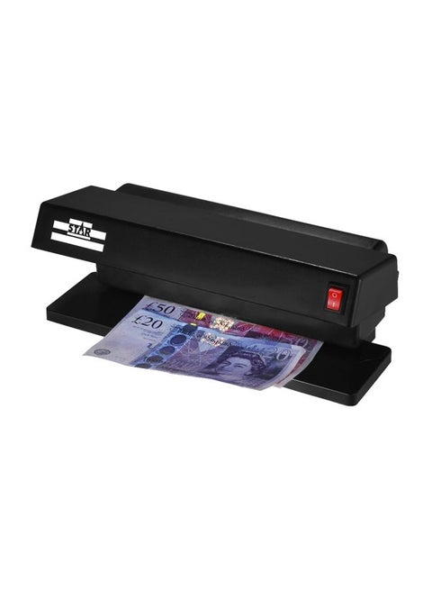 Portable Money Checker With UV Light Black