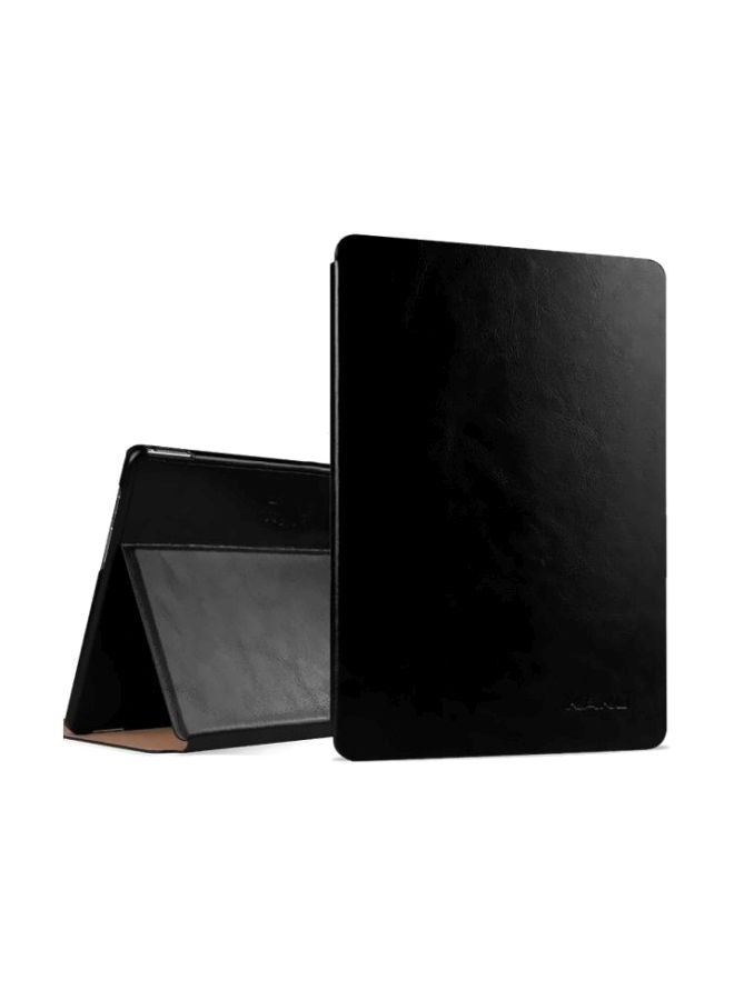 Muzz - Flip Cover For Samsung Galaxy Tab A SM-T580/T585 (2016) 10.1-Inch Black - Image 1