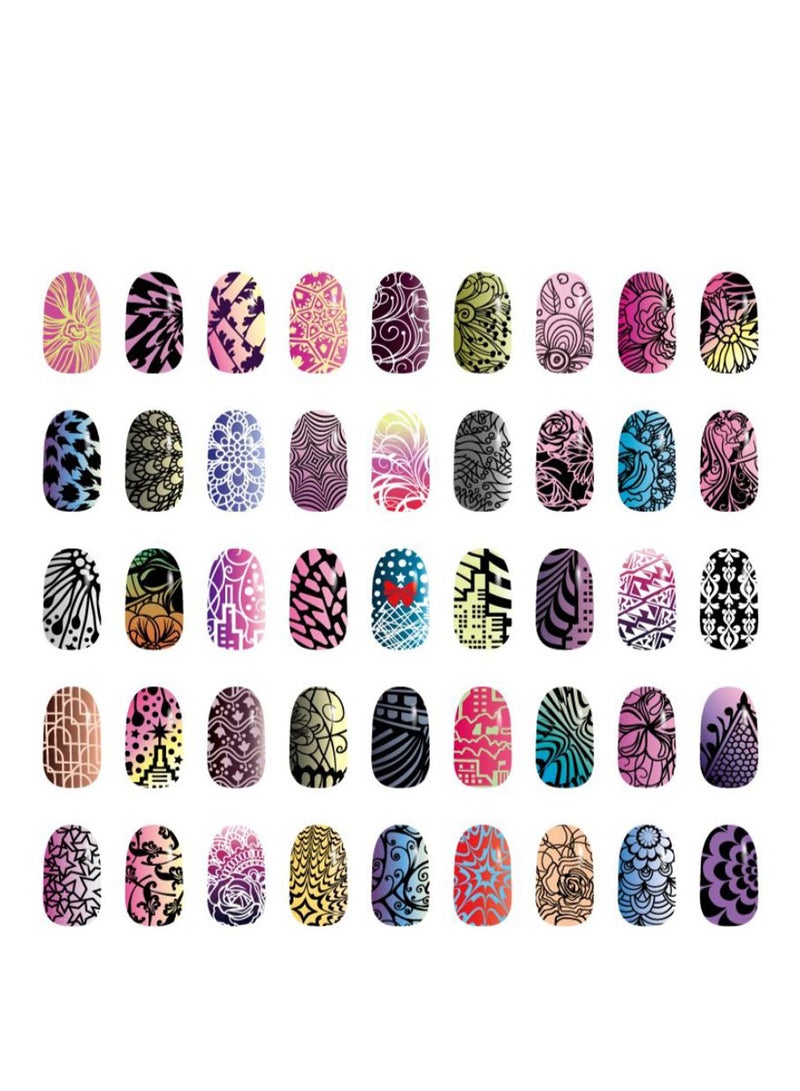 PUEEN Nail Art Stamping Plate Celebration Collection Multicolour - Image 3
