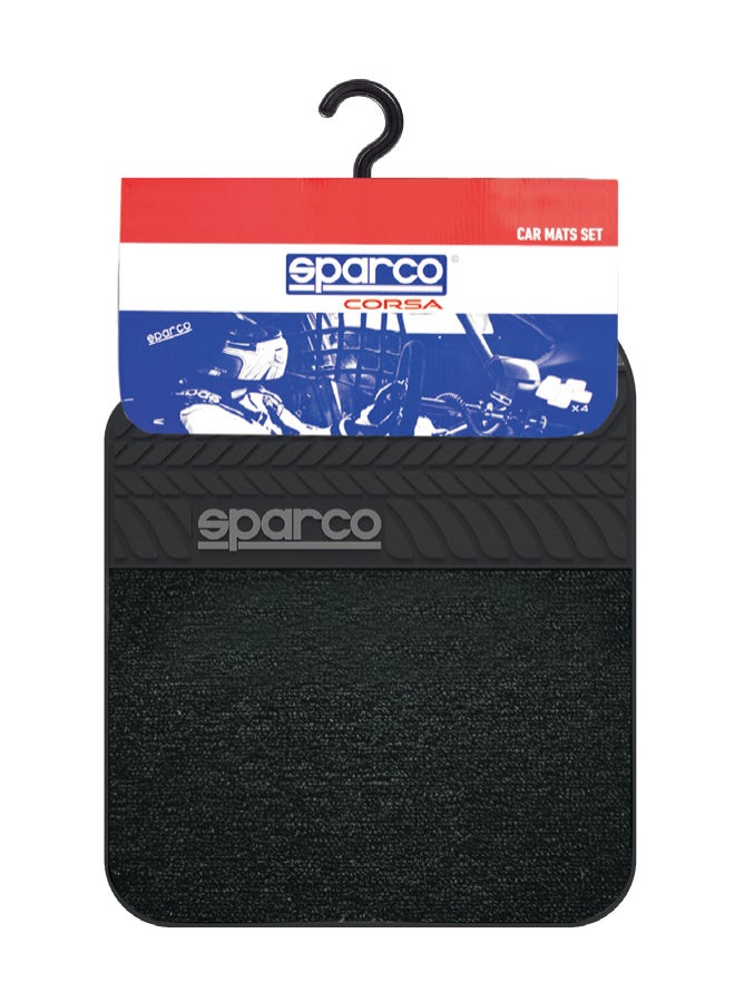 Sparco 4-Piece Car Mat - Image 2