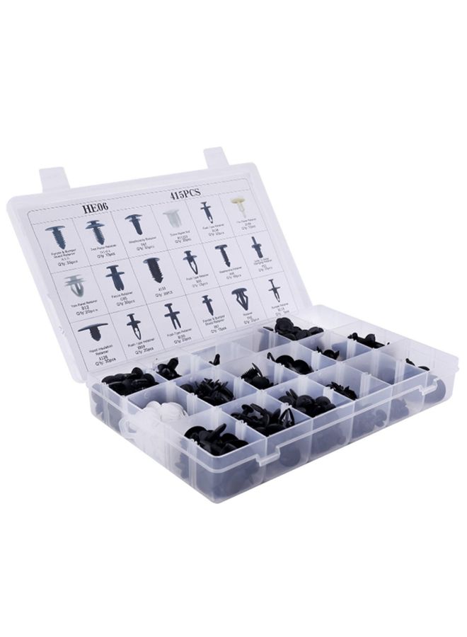 Generic Pack Of 415 Fastener Bumper Fixing Clips For Ford And Chevrolet  - Image 4