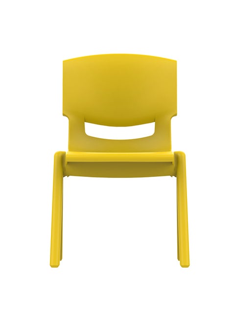Capri Junior Armless Chair Blue