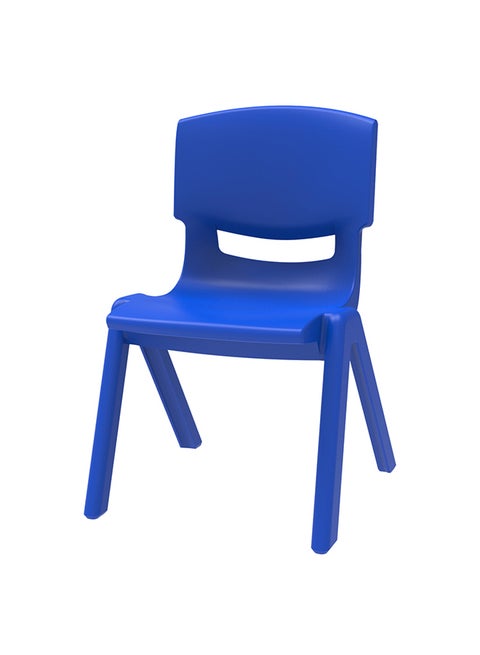 Capri Junior Armless Chair Blue